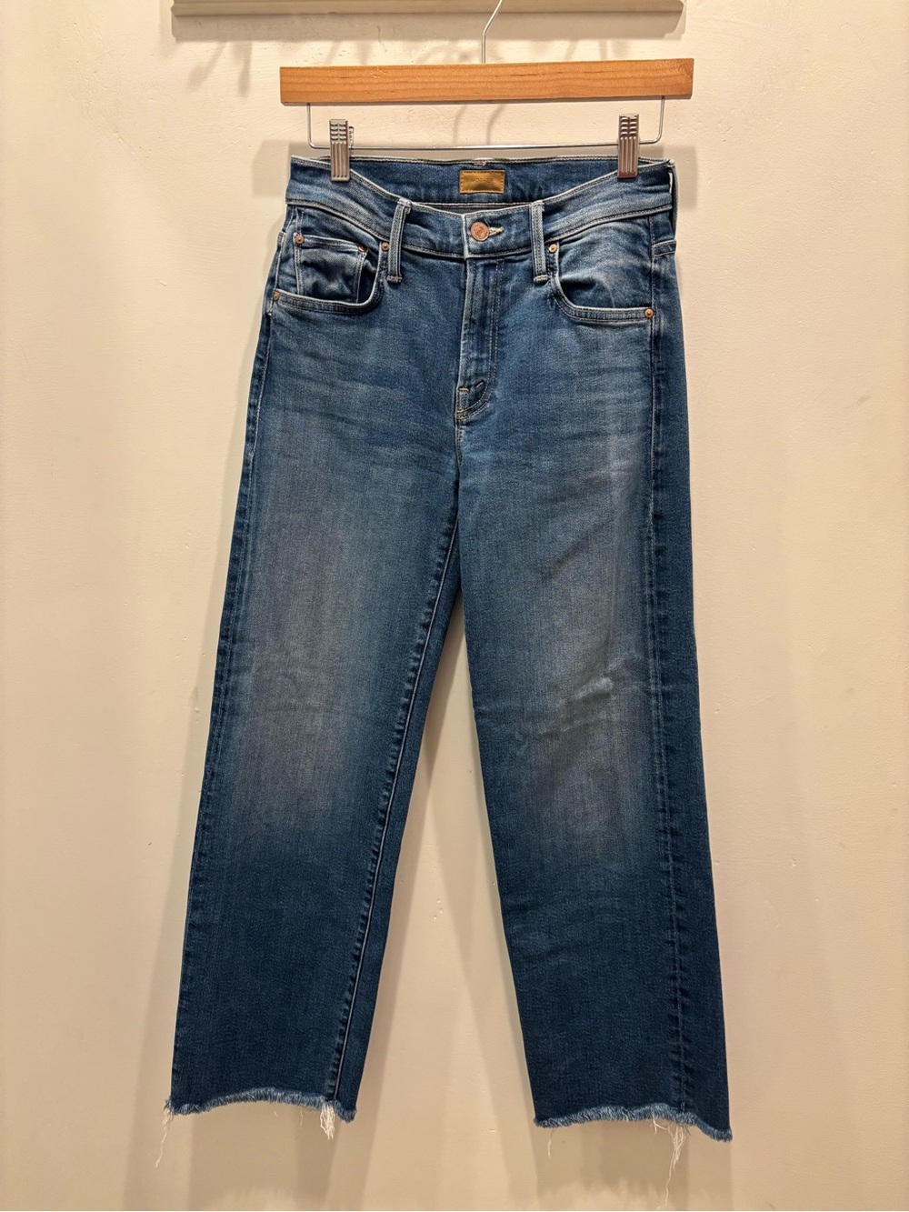 MOTHER Women's Indigo Straight Jeans